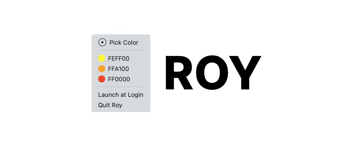 Roy logo